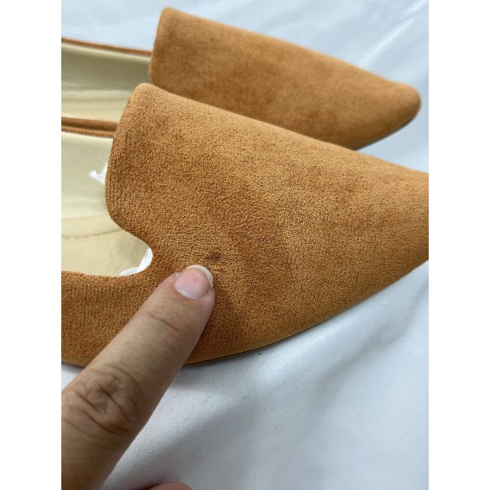 MUSSHOE Ballet Flats for Women Comfortable Women's Flats Memory Foam Slip Size 9 - Picture 10 of 12